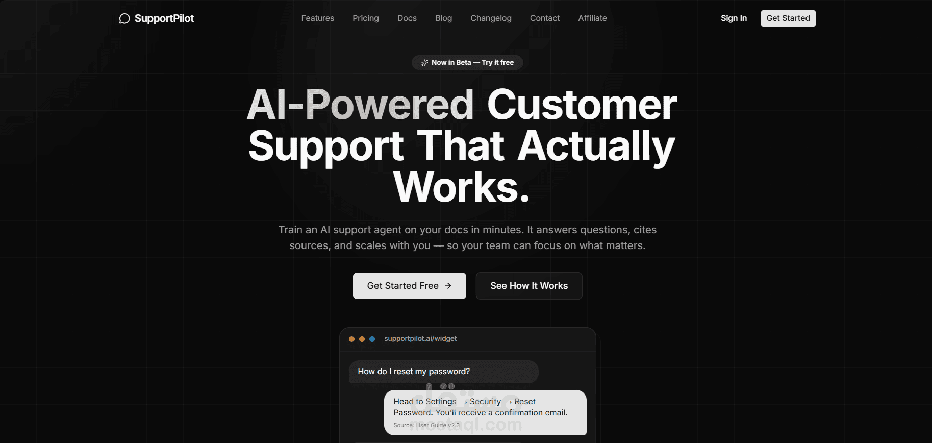 منصة SaaS تقوم على RAG من أجل client support
