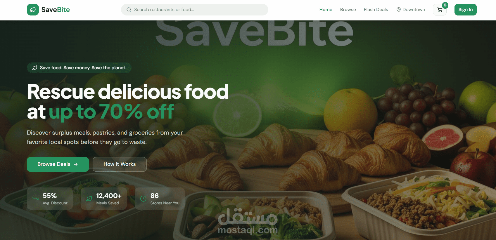 SaveBite Fullstack E-Commerce