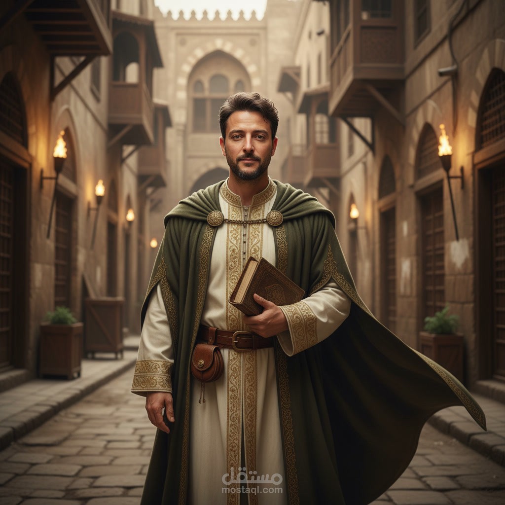 إنتاج مشهد سينمائي تاريخي للعمارة الفاطمية بالذكاء الاصطناعي