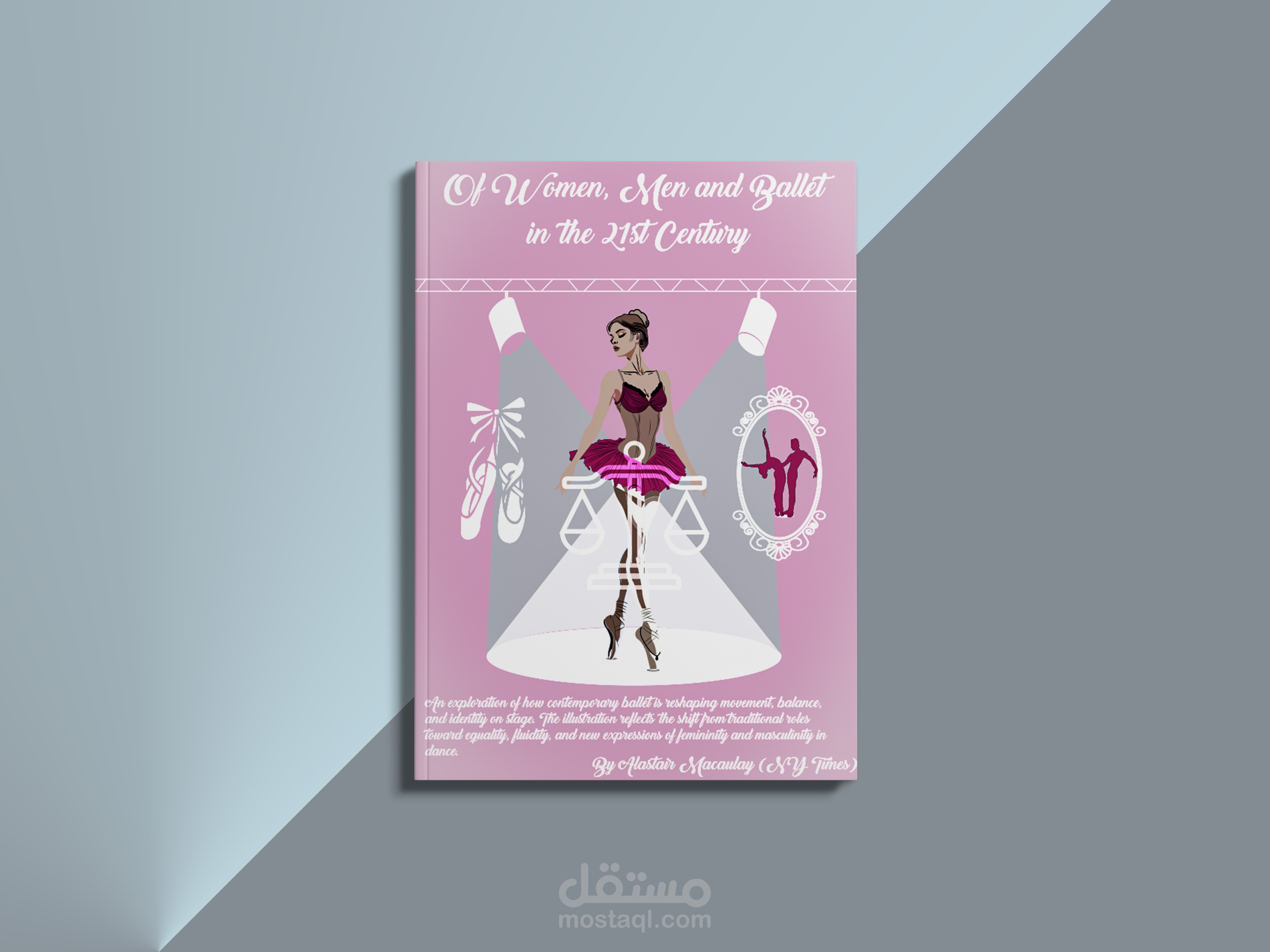 Book Cover Design — "Of Women, Men and Ballet in the 21st Century"