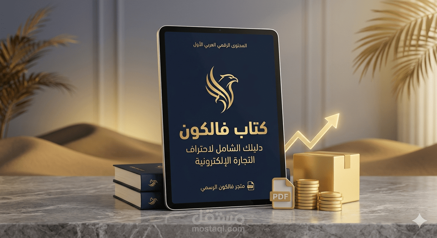 إعداد وإطلاق حملة تسويقية شاملة لكتاب "فالكون" الرقمي