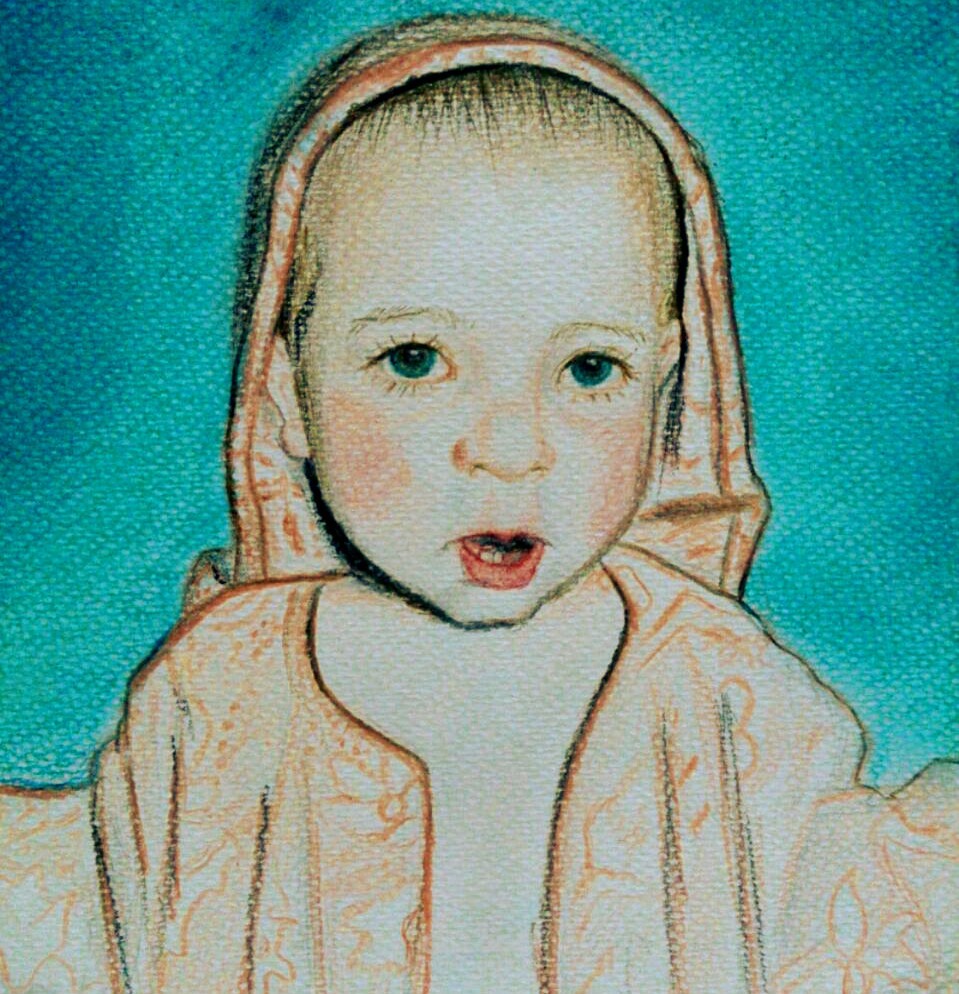 رسم يدوي: طفل