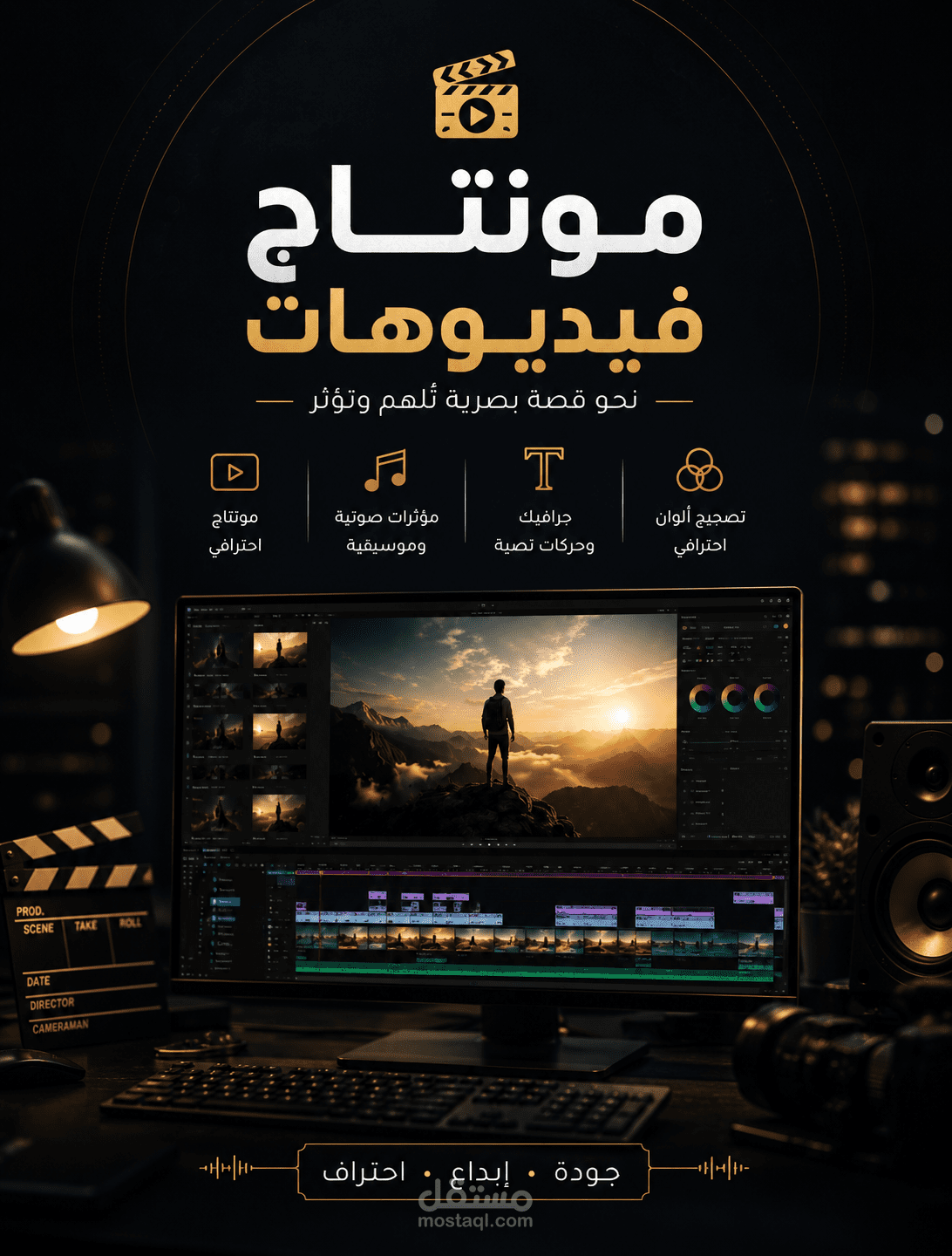 مونتاج ريلز لمنصات التواصل