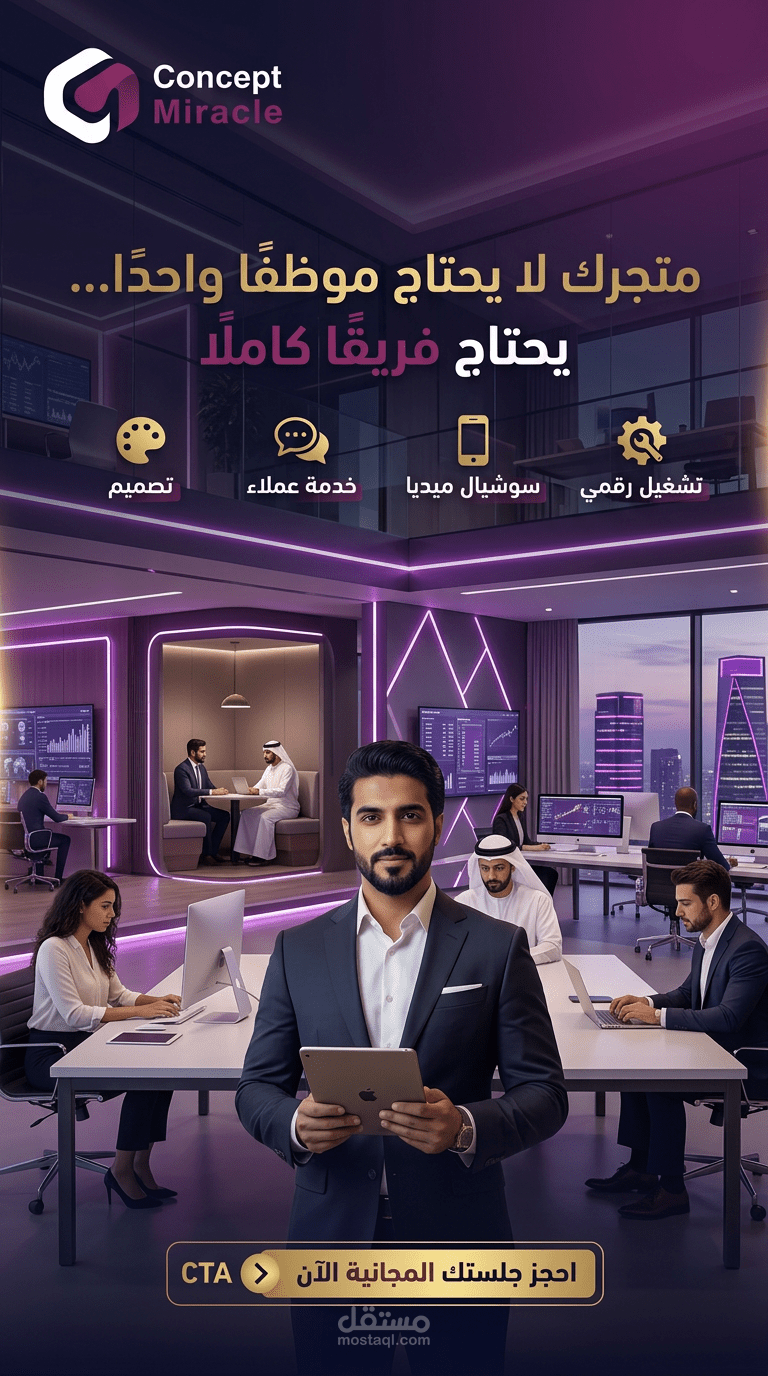 من الفكرة الإستراتيجية إلى التصميم النهائي 🎨⚙️