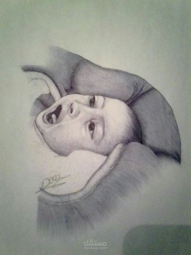 رسم بورتريه