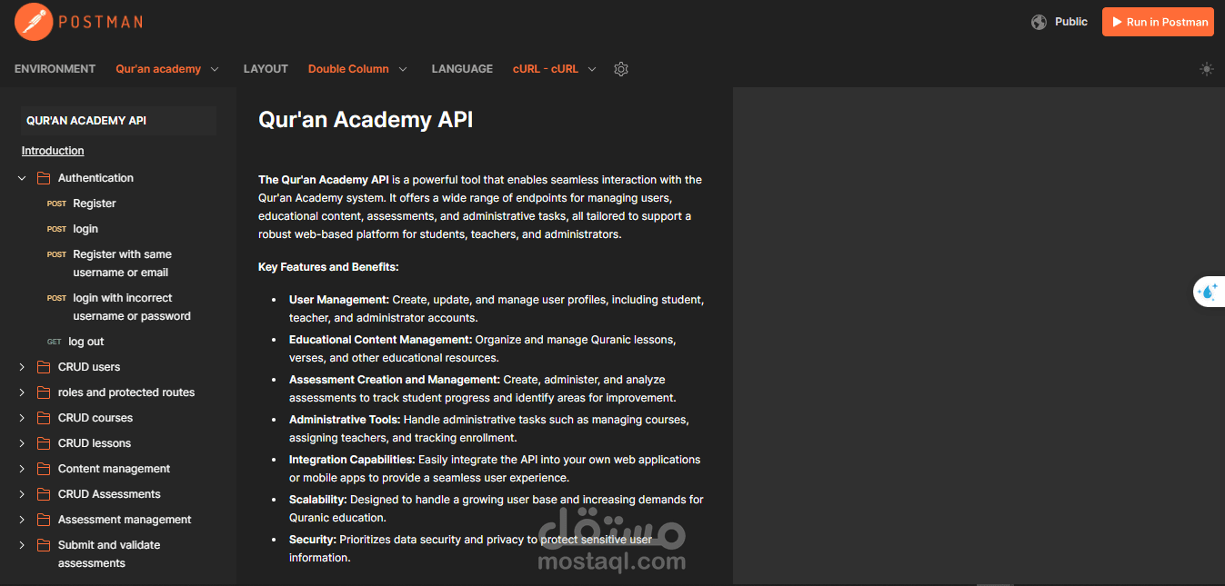 Qur'an Academy Backend