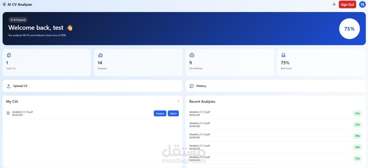 CV AI Analyser