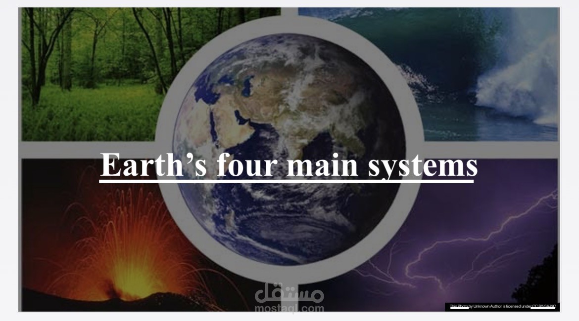 The earth 4 main system a
