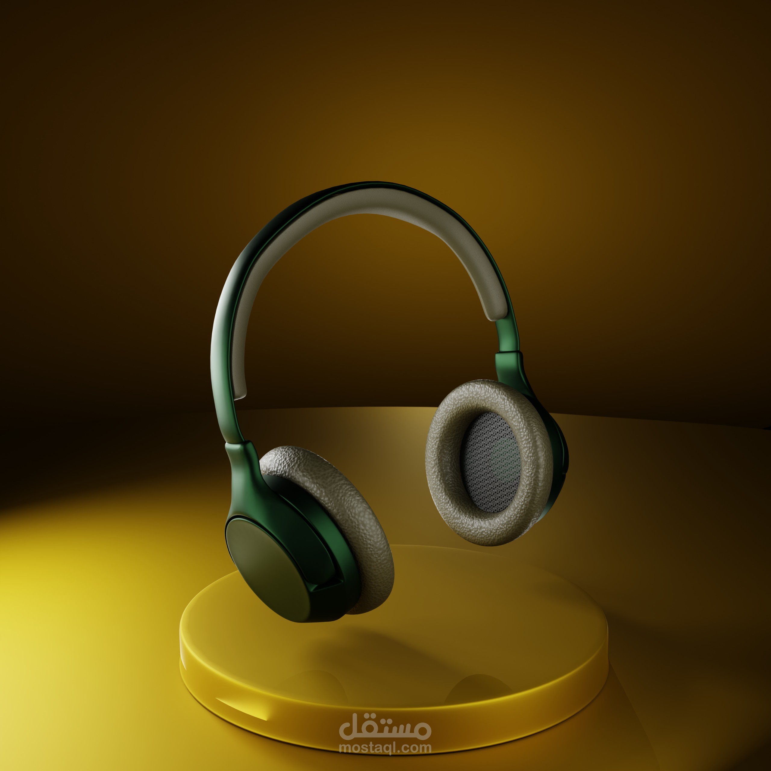 تصميم وتصيير ثلاثي الأبعاد (3D Rendering) لمنتج تقني