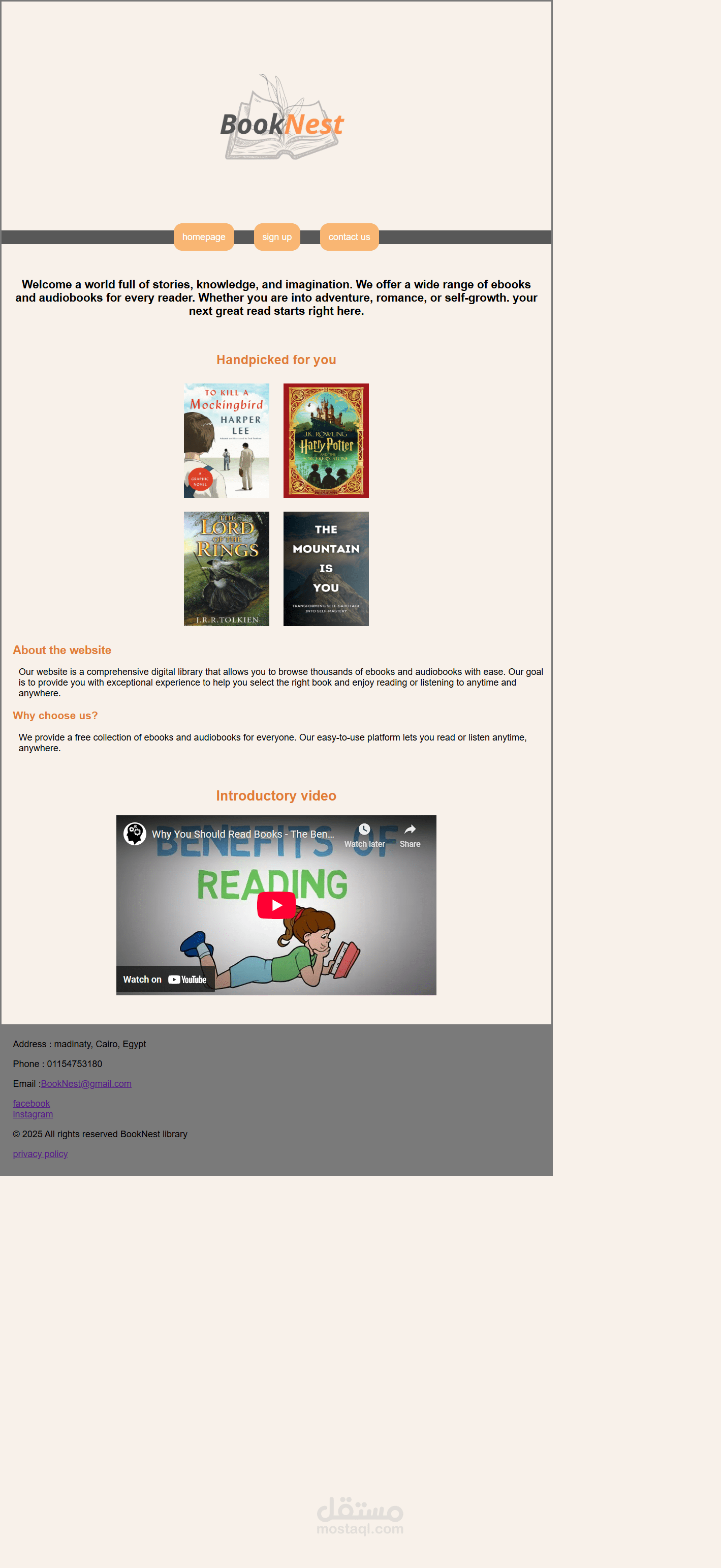 Web development