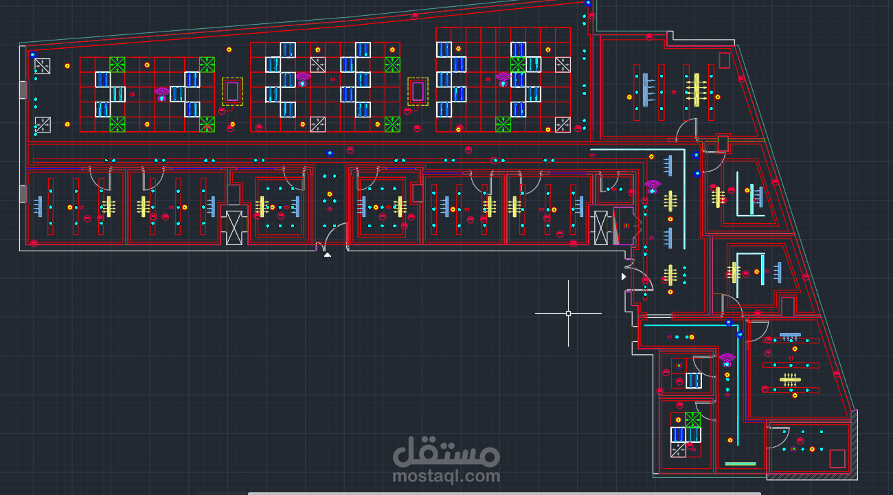 Design & Shop drawing NORTH SIDE SALES OFFICE 216,217,218,219,201 SMART