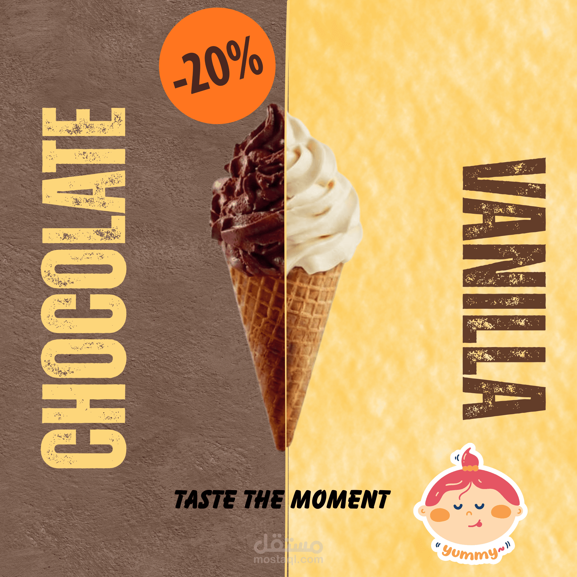 Ice Cream Seasonal Offer Design