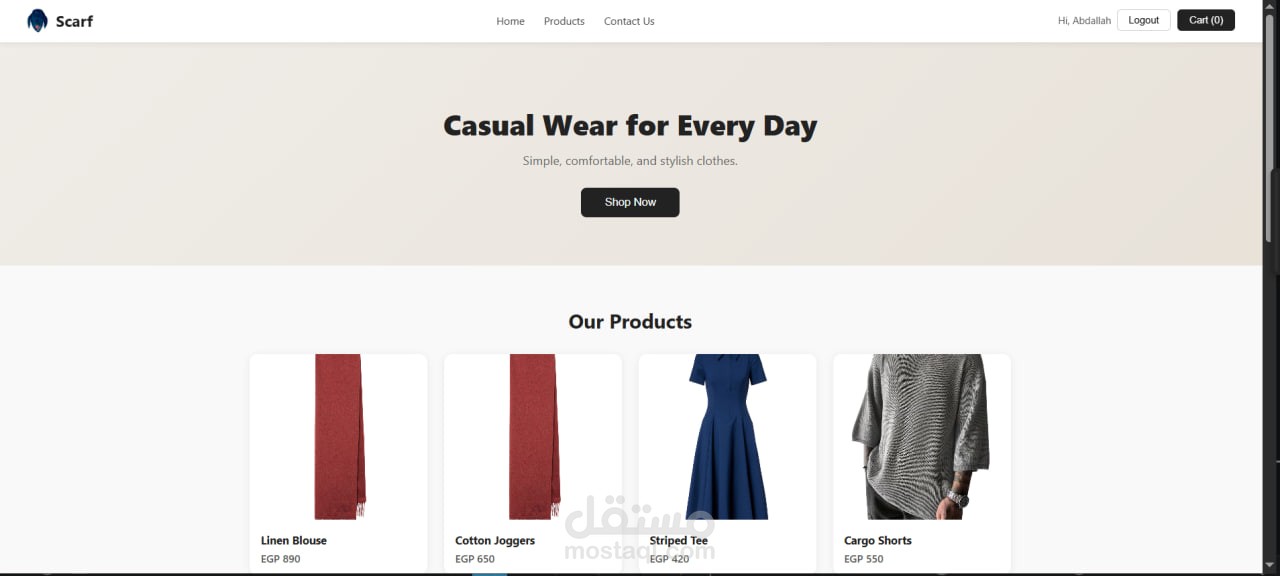 Scarf – Online Clothing Store