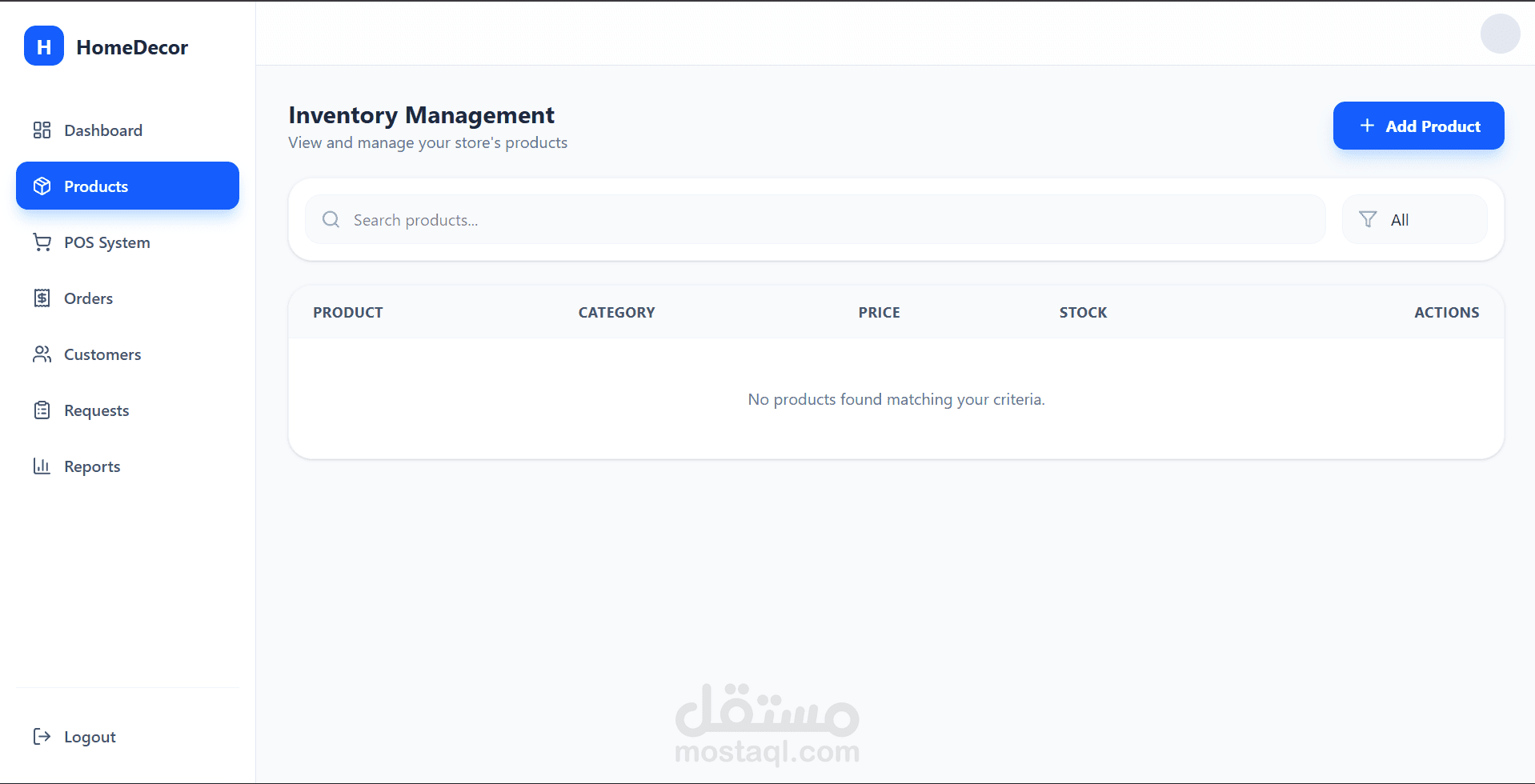 Inventory & POS Management System
