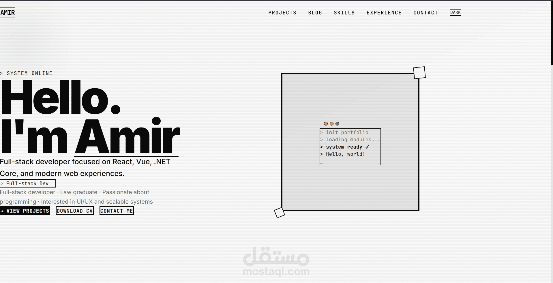 Portfolio Website