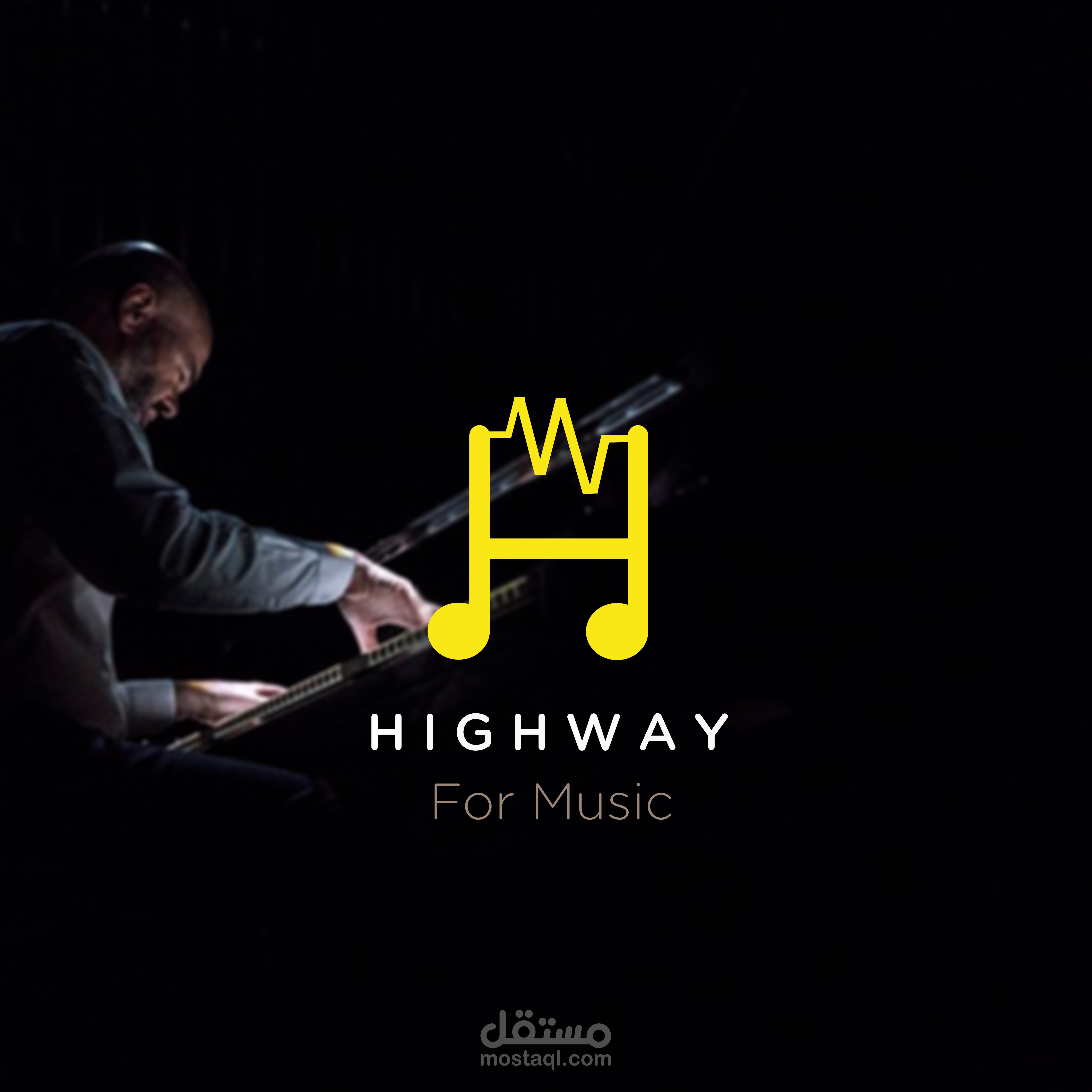 Logo and ui ux for highway for music