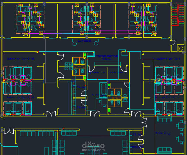 Electrical & Low Current Infrastructure Design for Hospital ICU & Ward Facility