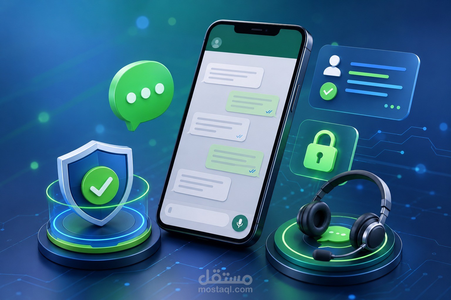 استشارة وتجهيز توثيق حساب واتساب بيزنس للنشاط التجاري