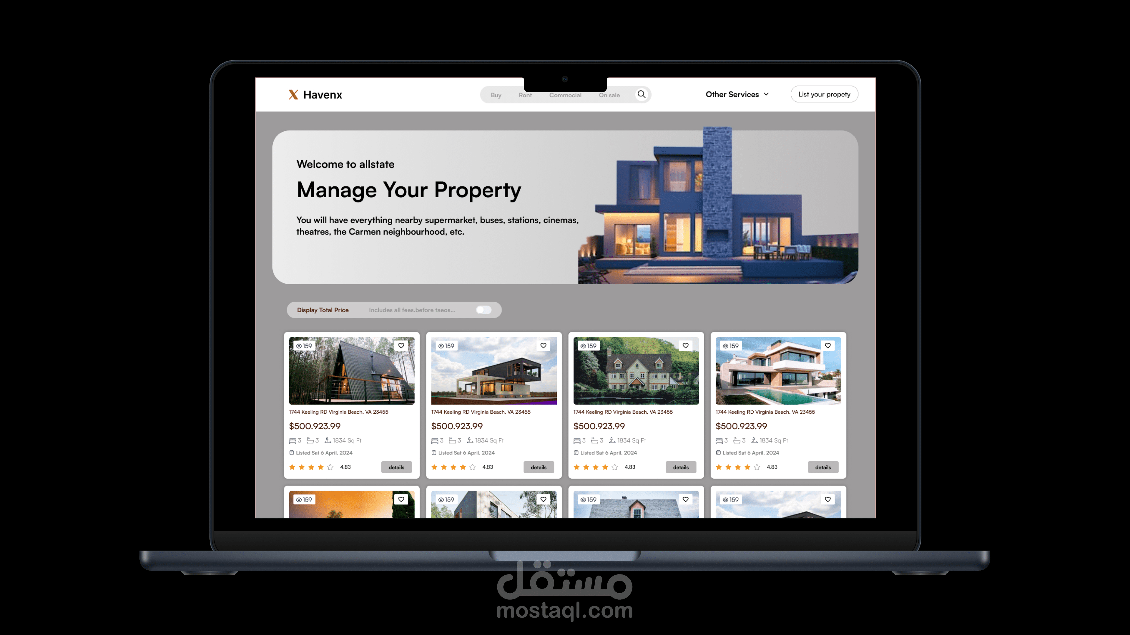تصميم صفحة هبوط landing page احترافيه وجذابة