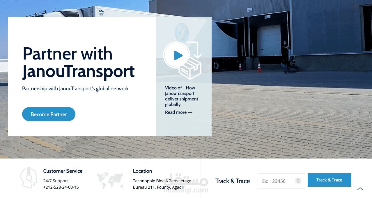 logistic transportation business company