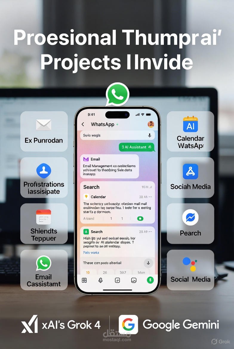 نظام مساعد ذكي متعدد المنصات يعمل بالكامل عبر واتساب (WhatsApp-Powered AI Orchestrator Agent)