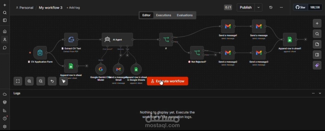 AI-Powered HR Screening System — n8n & AI Agents