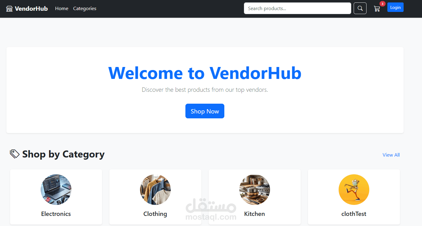 منصة للتجارة الإلكترونية تتيح للبائعين بيع المنتجات عبر الإنترنت مع توفير أدوات التحليل والإدارة لمتاجرهم.