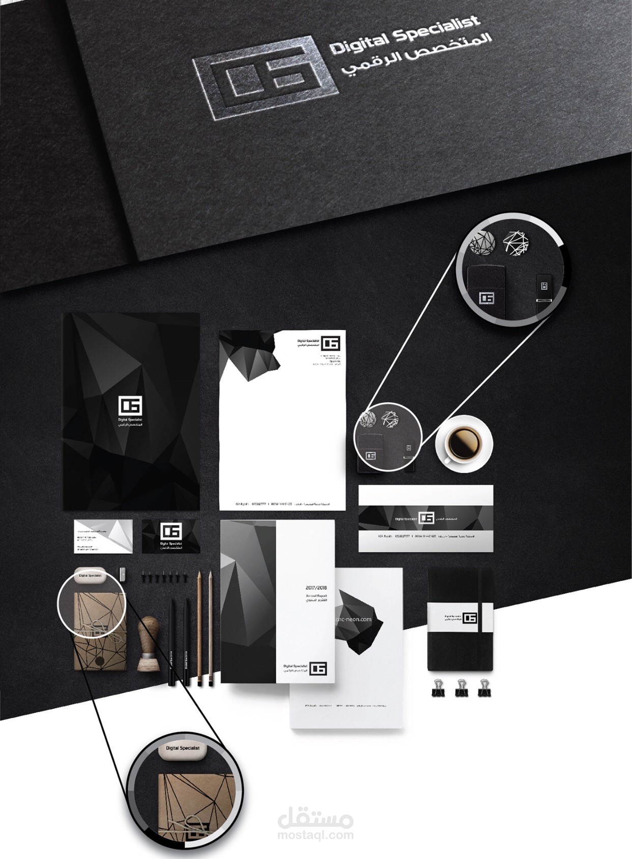 هوية بصرية لشركة