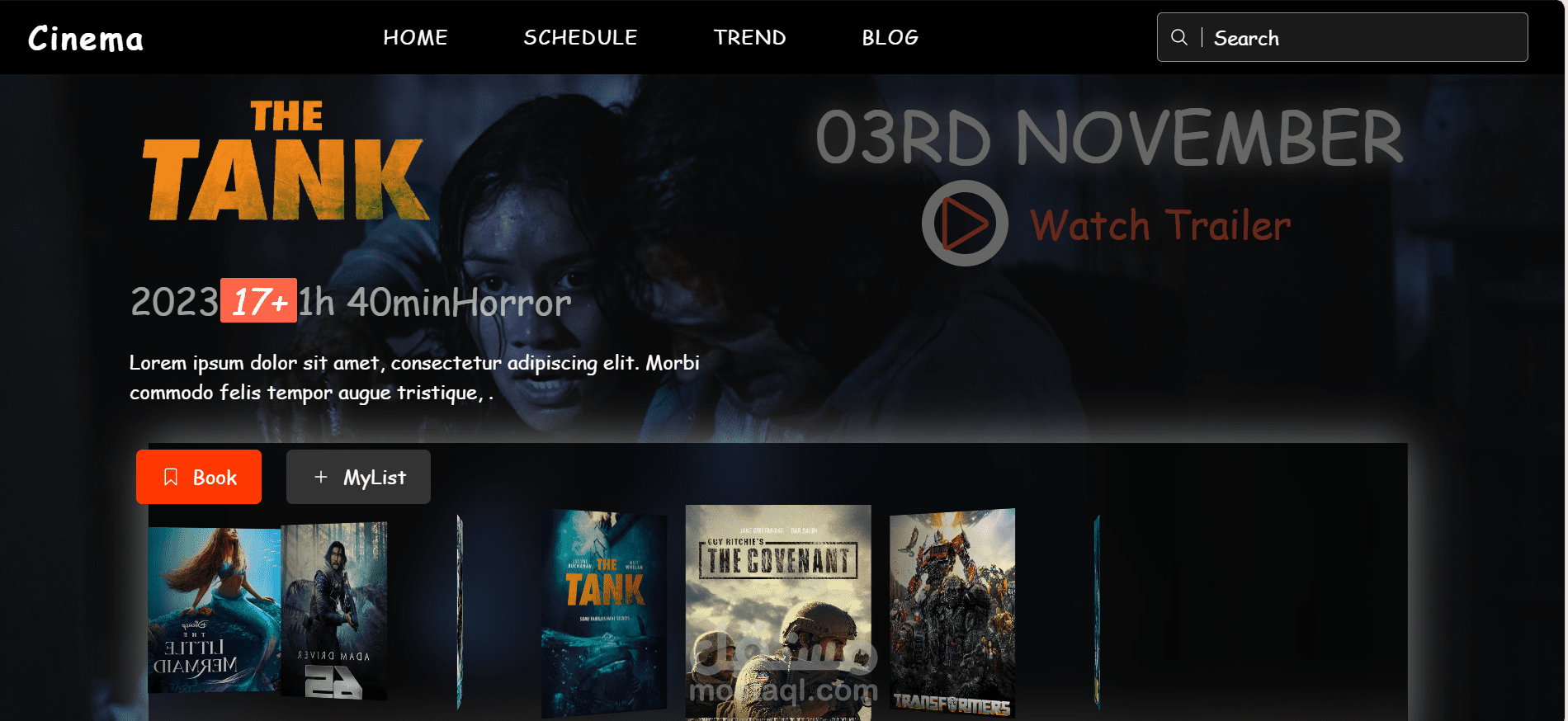 Movie App | تطبيق أفلام تفاعلي باستخدام React.js