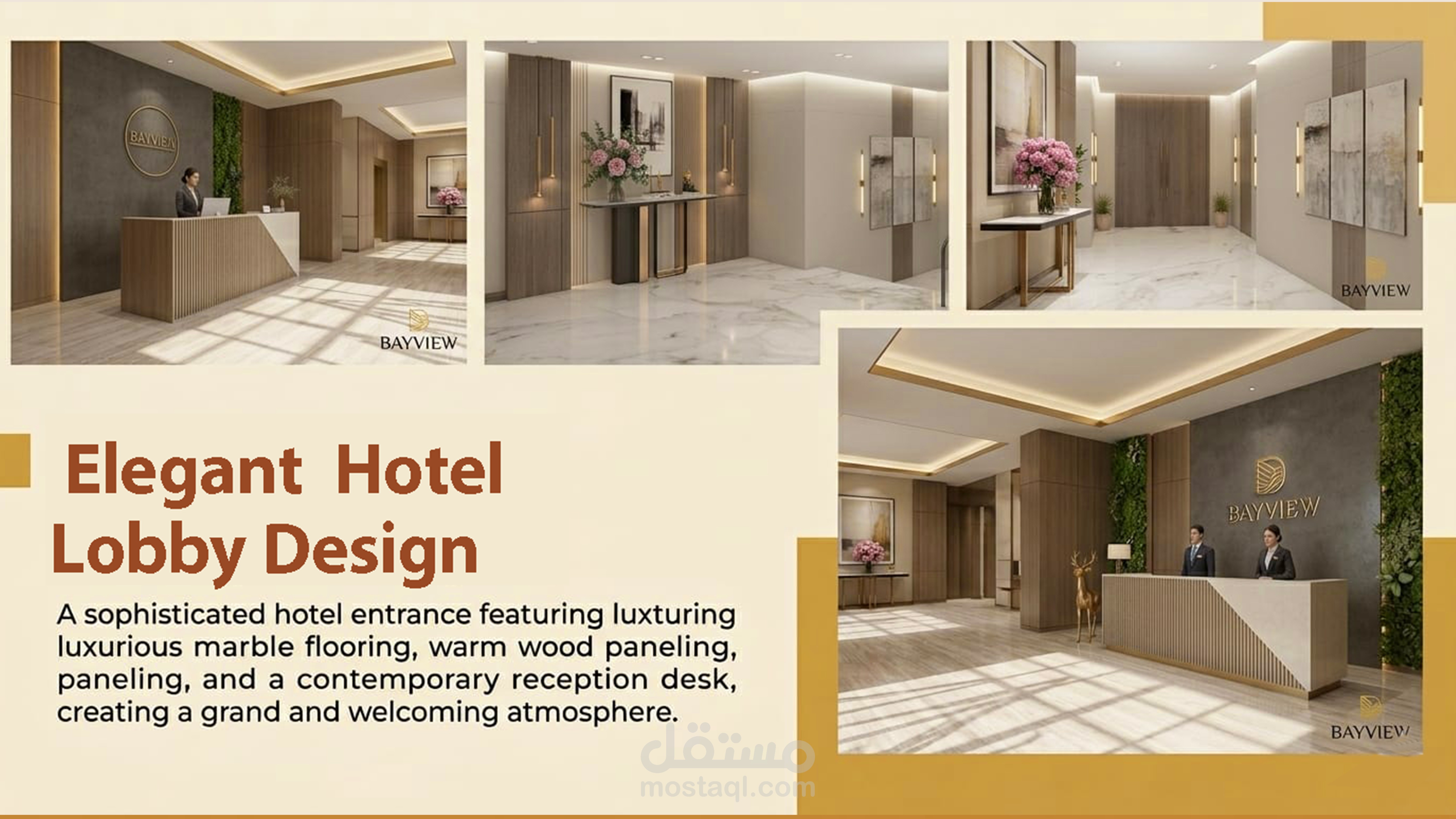 Elegant Hotel Lobby