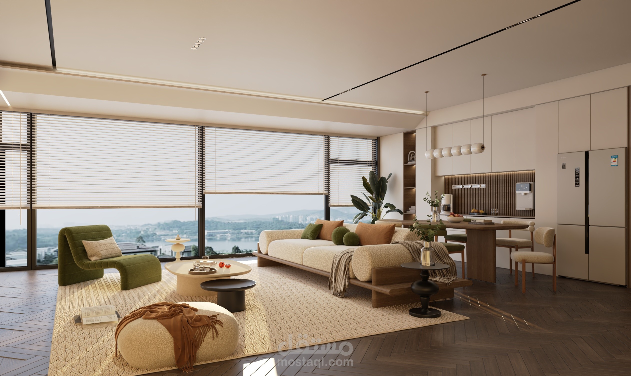 Modern Open space