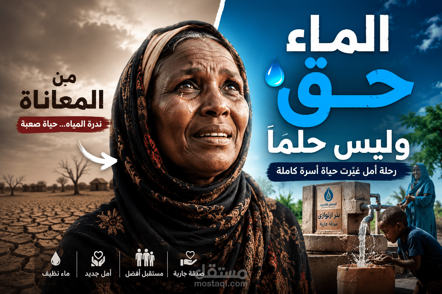 الماء حقٌ وليس حلمًا | قصة أمل تُغيّر حياة أسرة كاملة