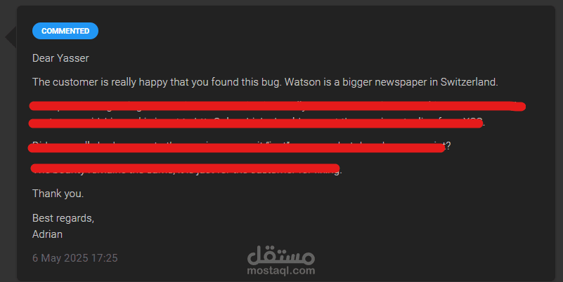 تقييم أمني شامل لمنصة إعلامية سويسرية كبرى
