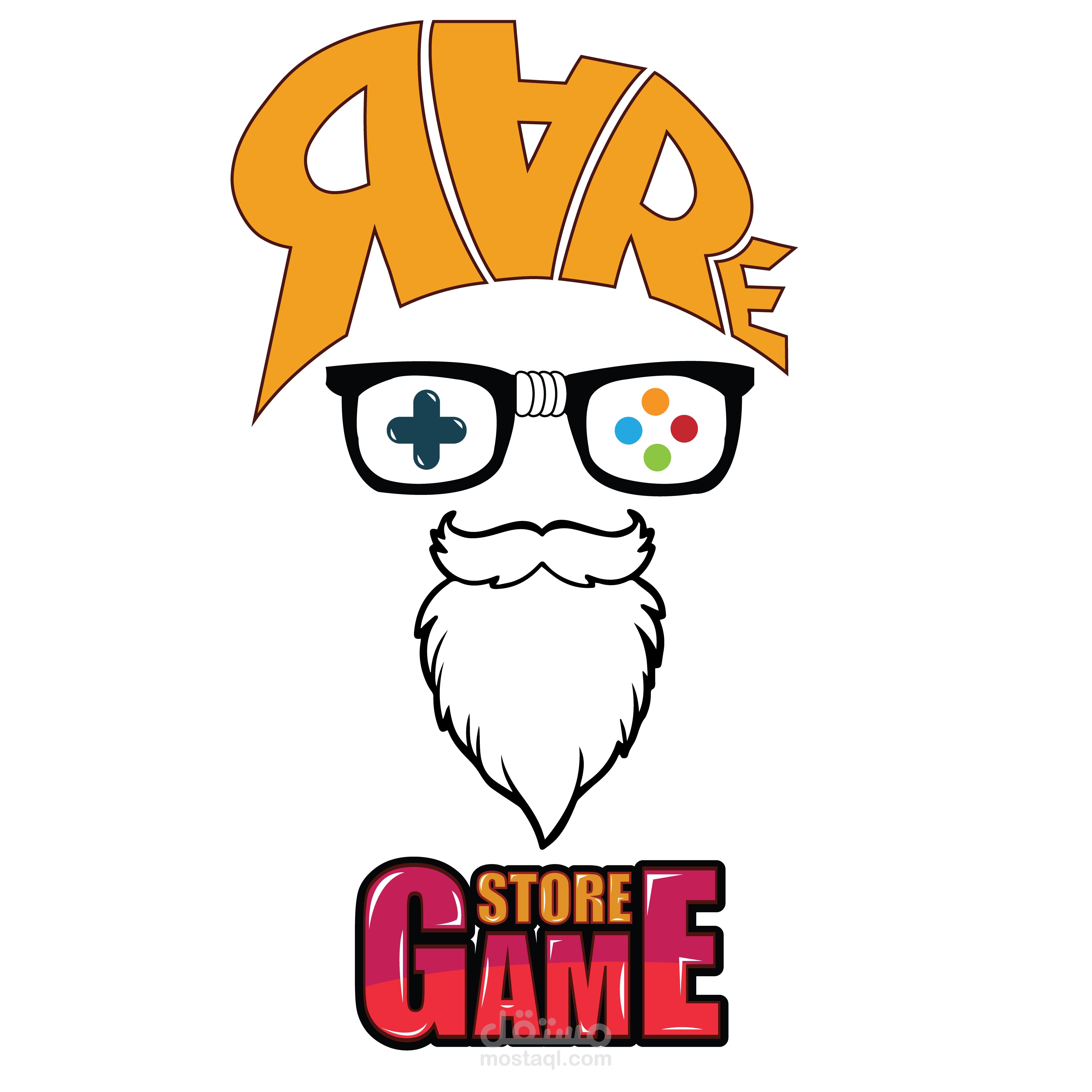 لوجو بأسم RARE