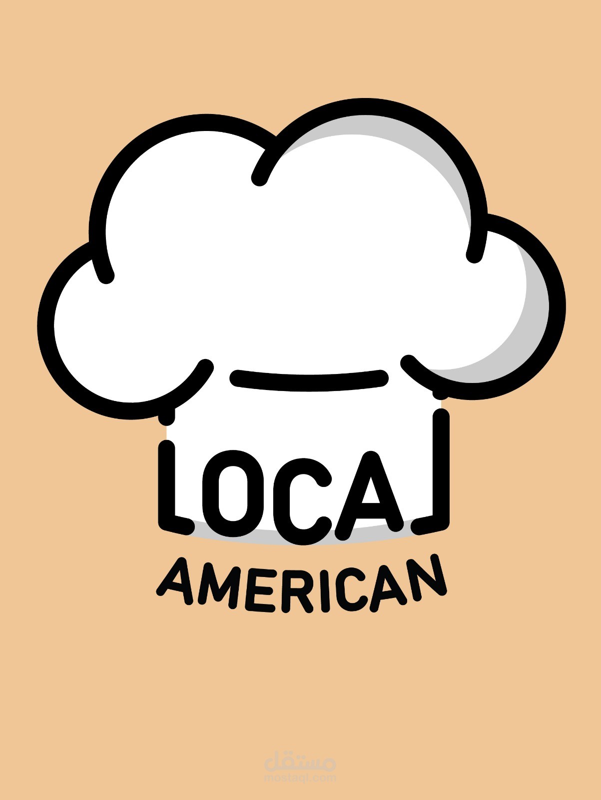 لوجو لمطعم Local American
