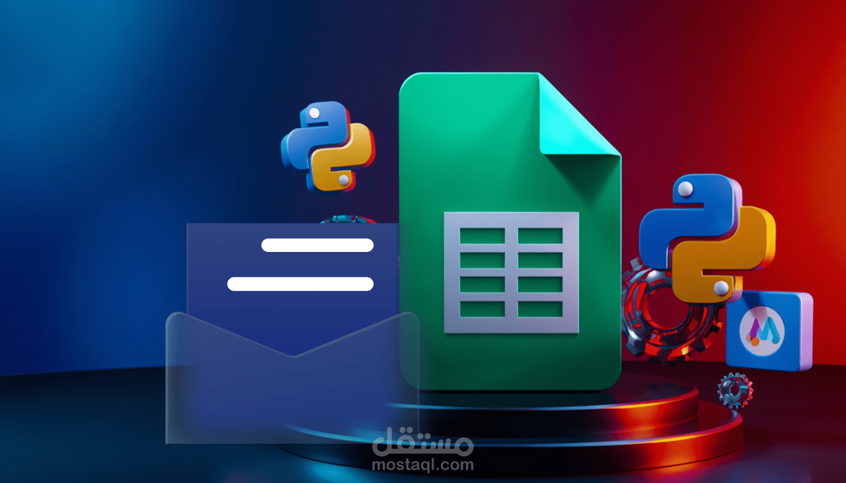 نظام أتمتة جداول Google Sheets وتوليد تقارير Excel تلقائياً يومياً عبر الإيميل .