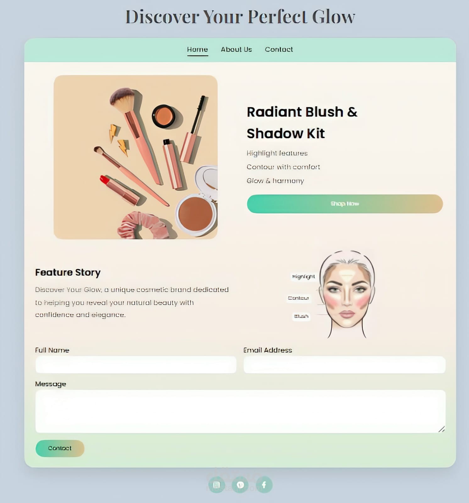 landing page