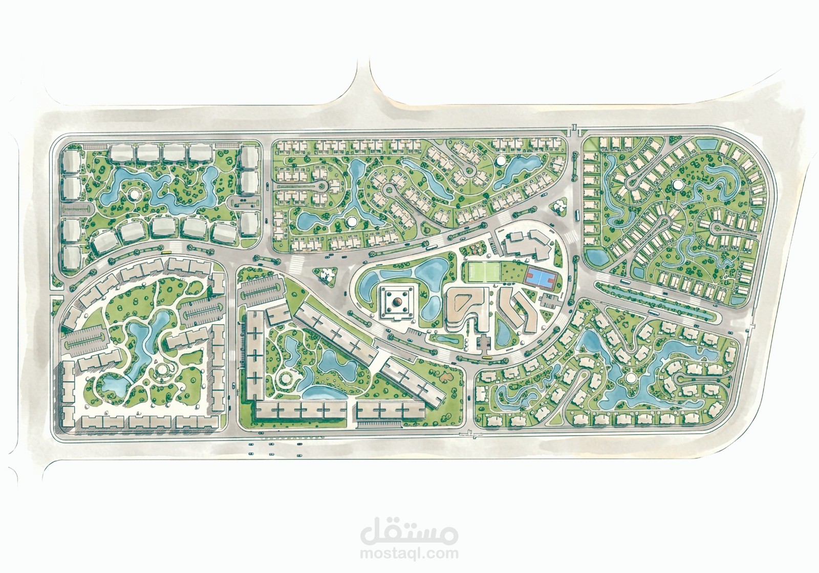مجاورة سكنية