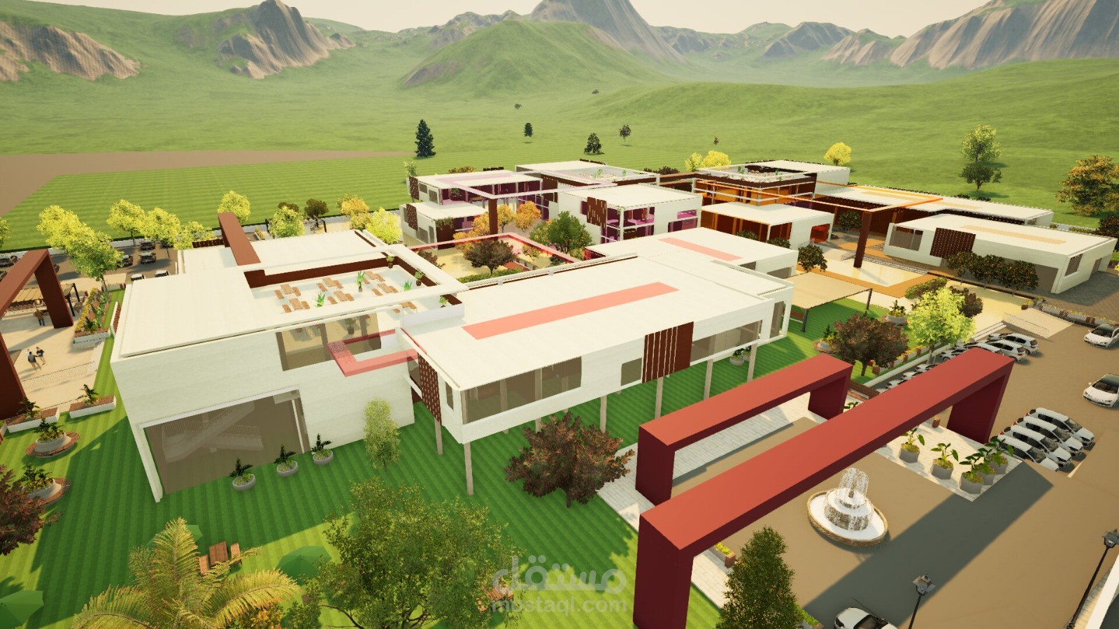رفع مخططات 3d باستخدام ال revit