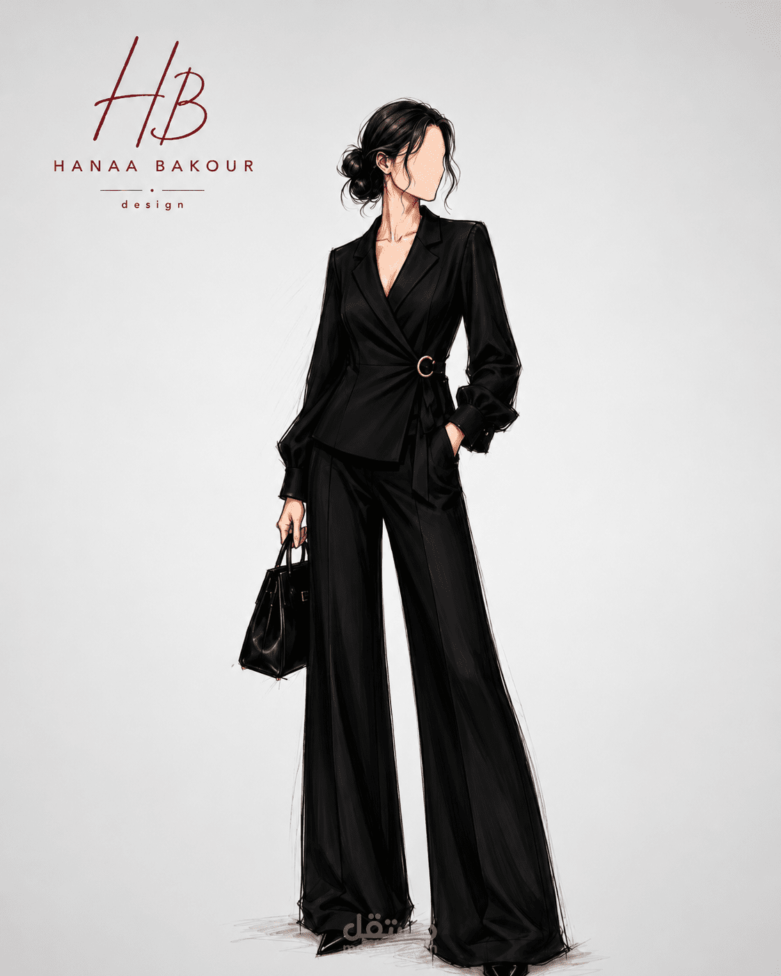 Modern Women's Tailored Suit