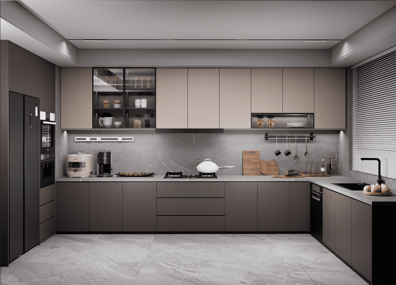 تصميم مطبخ