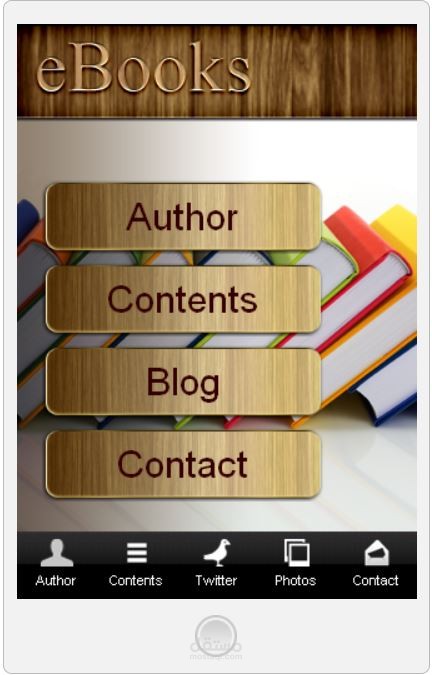 تطبيق بيع كتب