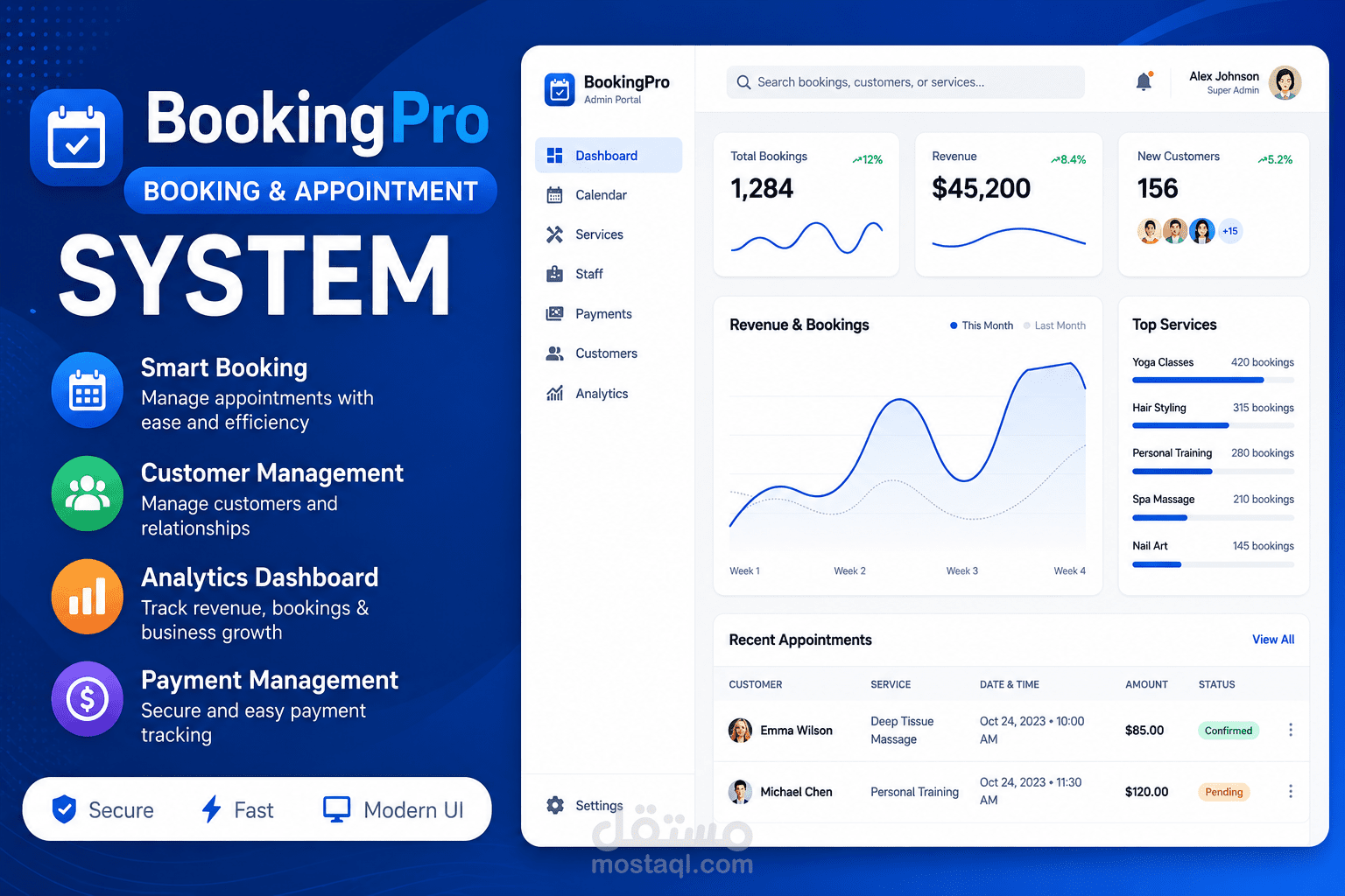 Calendar Booking System