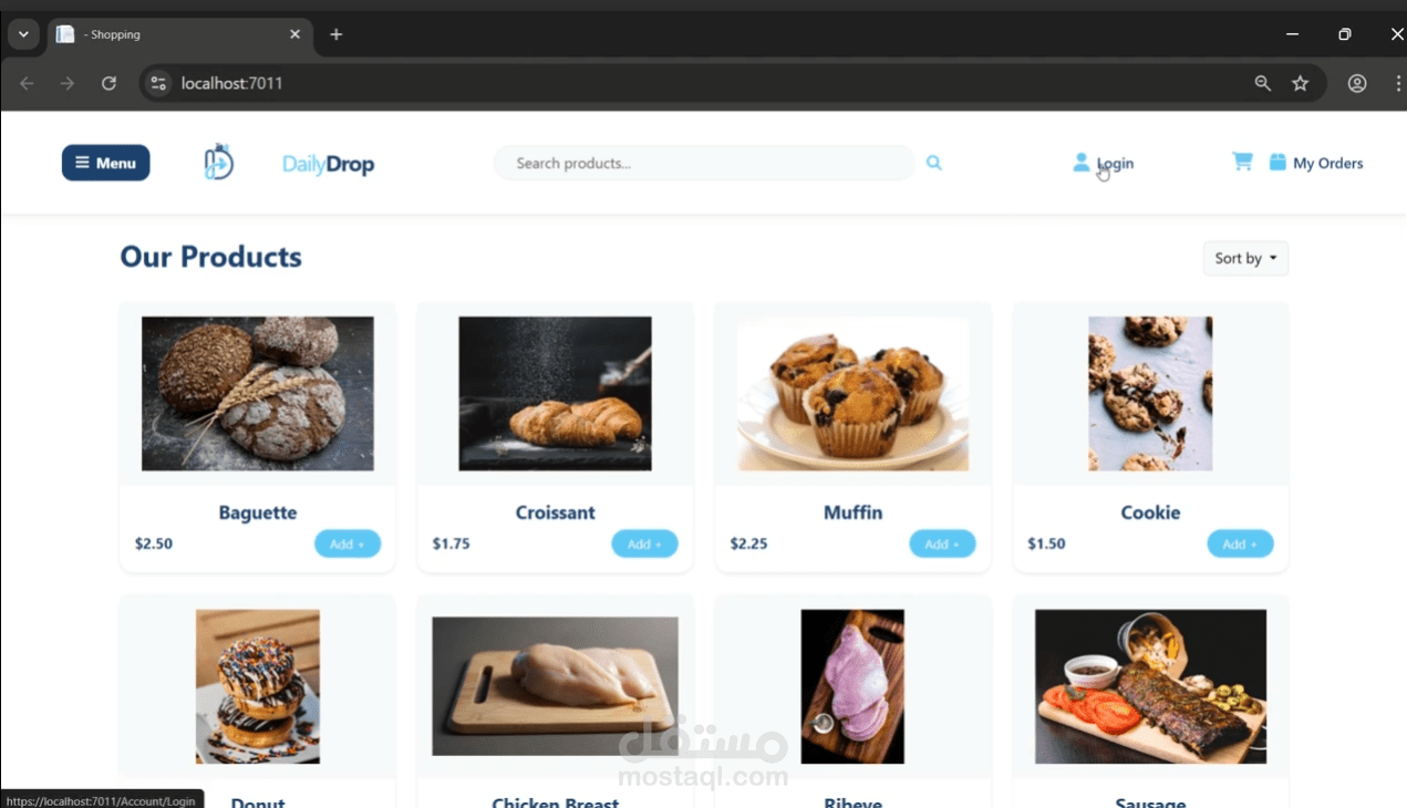 DailyDrop – E-Commerce Shopping System