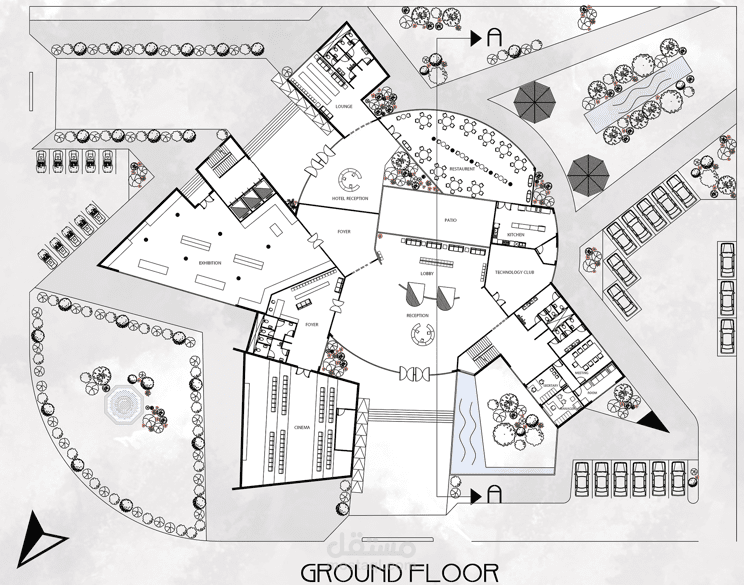 Culture Center Working Drawings