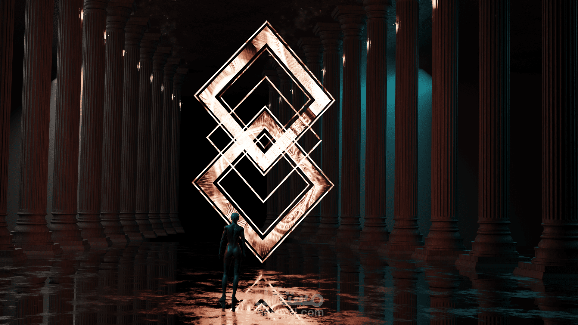 3D scene
