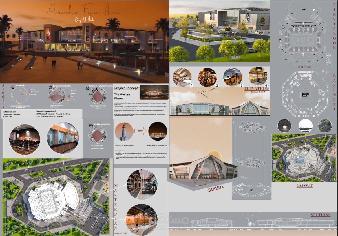 Alexandria Fusion Arena – Multi-Purpose Sports & Entertainment Complex