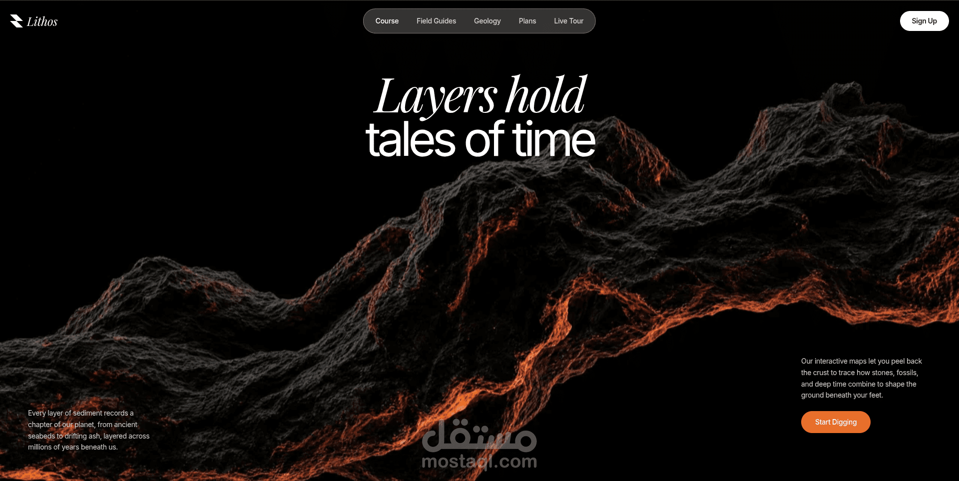 Lithos Geological Exploration Websit