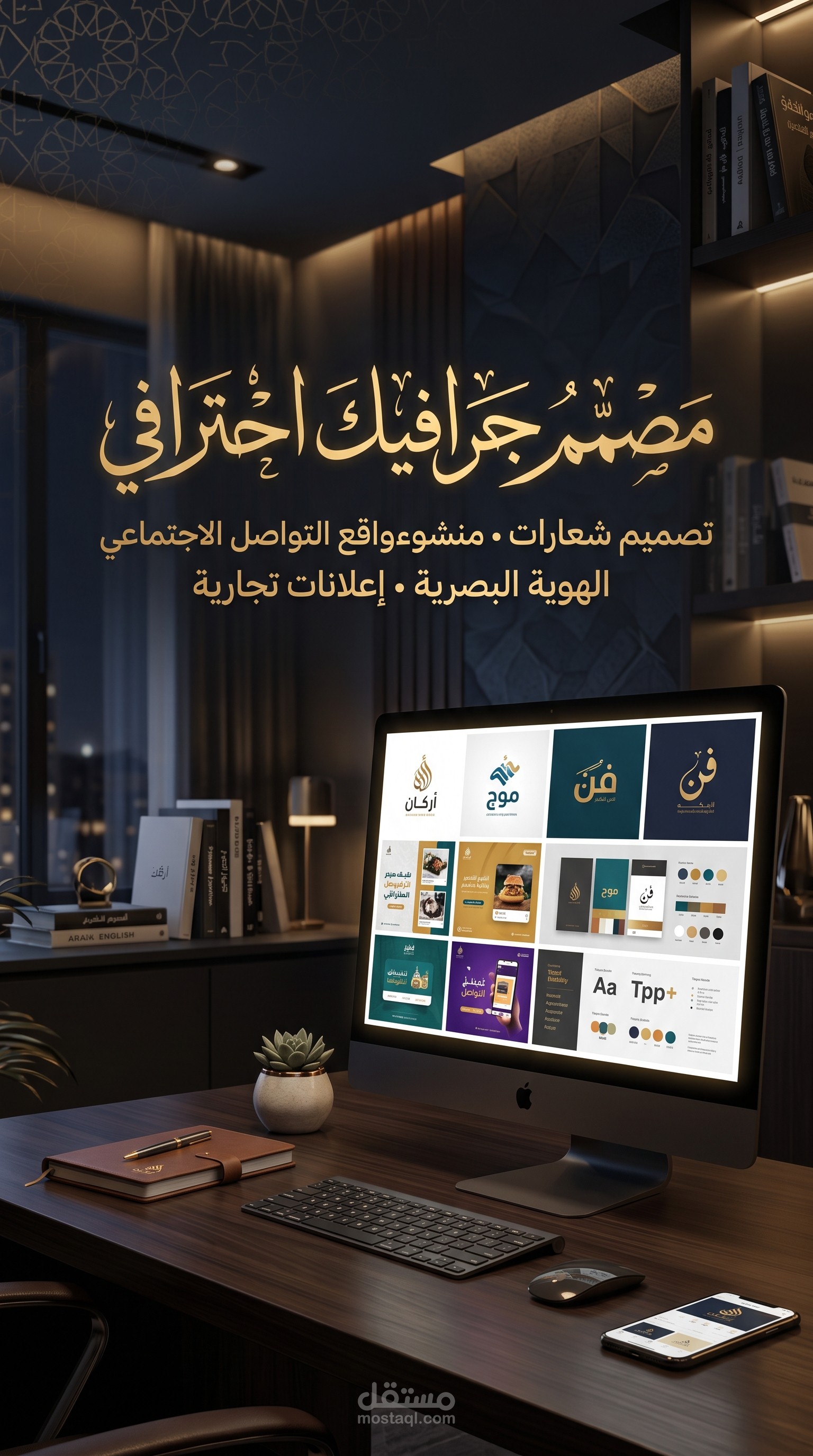 تصميم هوية بصريه