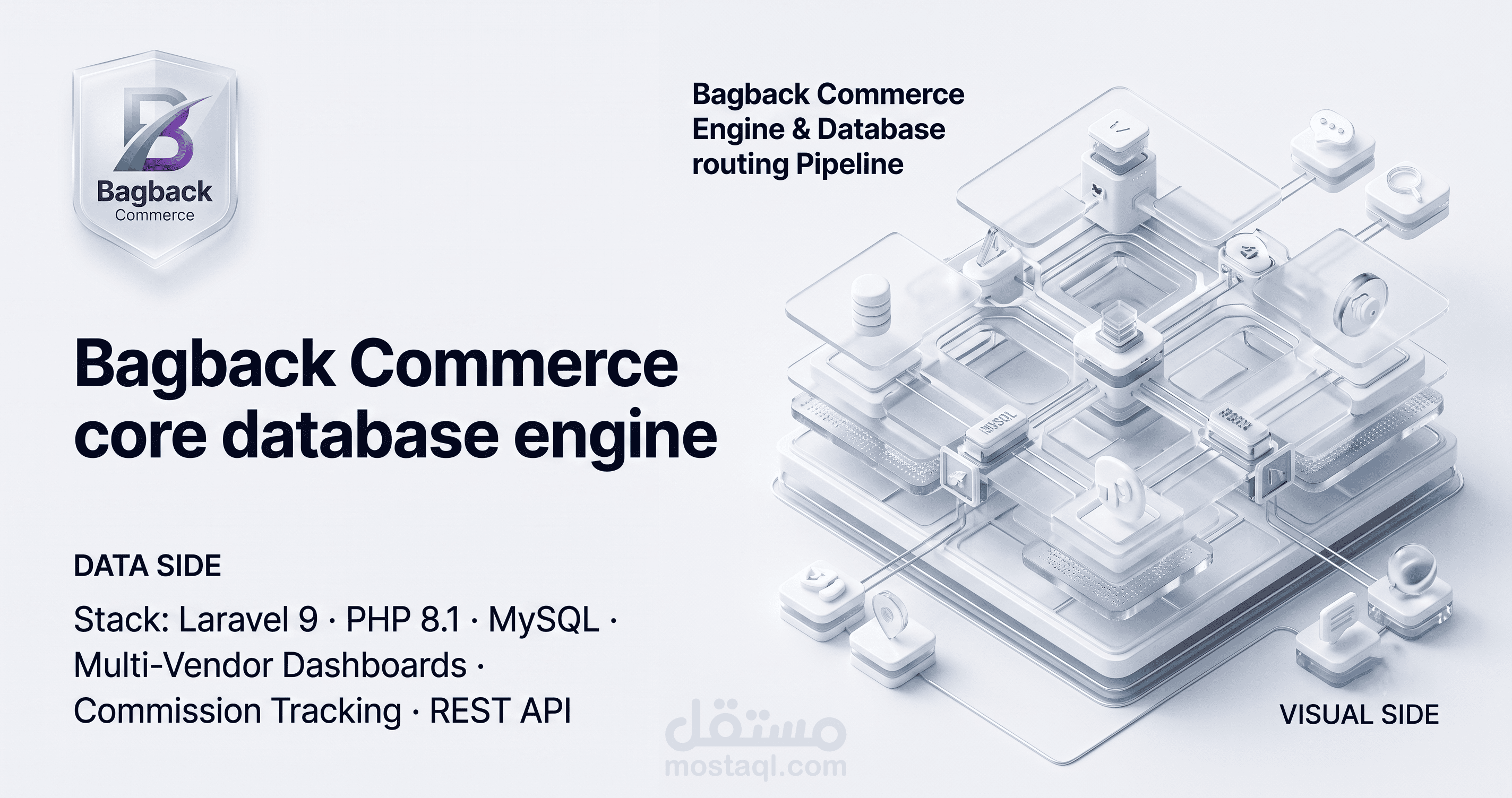 Bagback Commerce — منصة تجارة إلكترونية متعددة البائعين